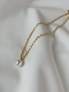 JENNY Pearl Chain Necklace