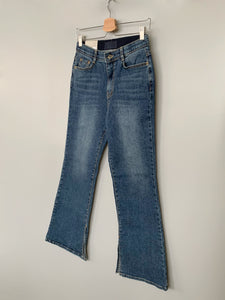 Bootcut Jeans with Slit