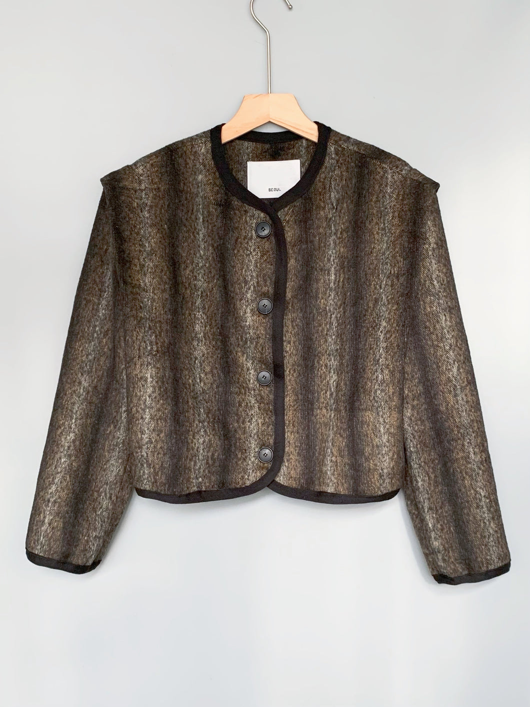 Structured Cropped Jacket