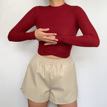 Load image into Gallery viewer, Faux Leather Shorts