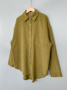 Oversized Corduroy Shirt
