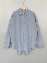 Load image into Gallery viewer, Oversized Corduroy Shirt