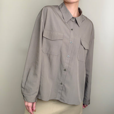 Loose Fit 2-pocket Shirt