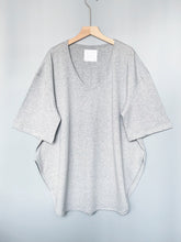 Load image into Gallery viewer, Oversized Scoop Neck Long Tee