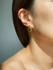 BONNIE Round Plate Earrings