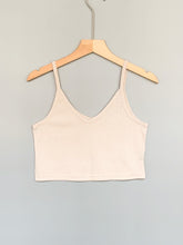 Load image into Gallery viewer, V Neck Cropped Tank Top