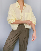 Load image into Gallery viewer, Oversized Cropped Shirt