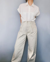 Load image into Gallery viewer, Dolman Short Sleeve Cropped Shirt